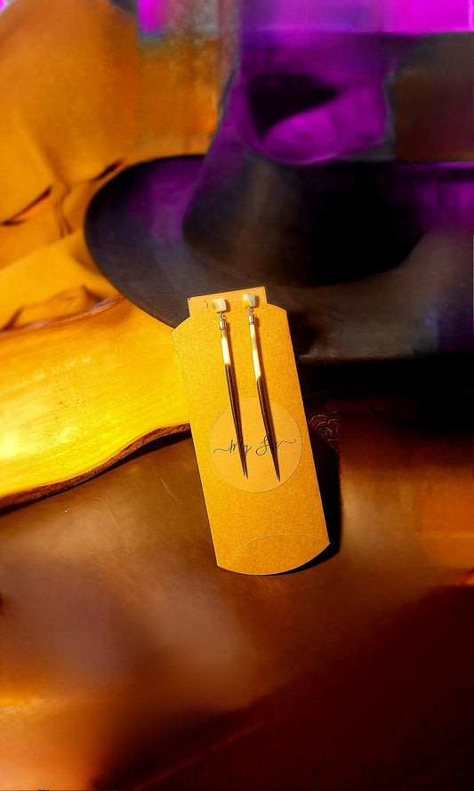 Earrings - Porcupine Quill