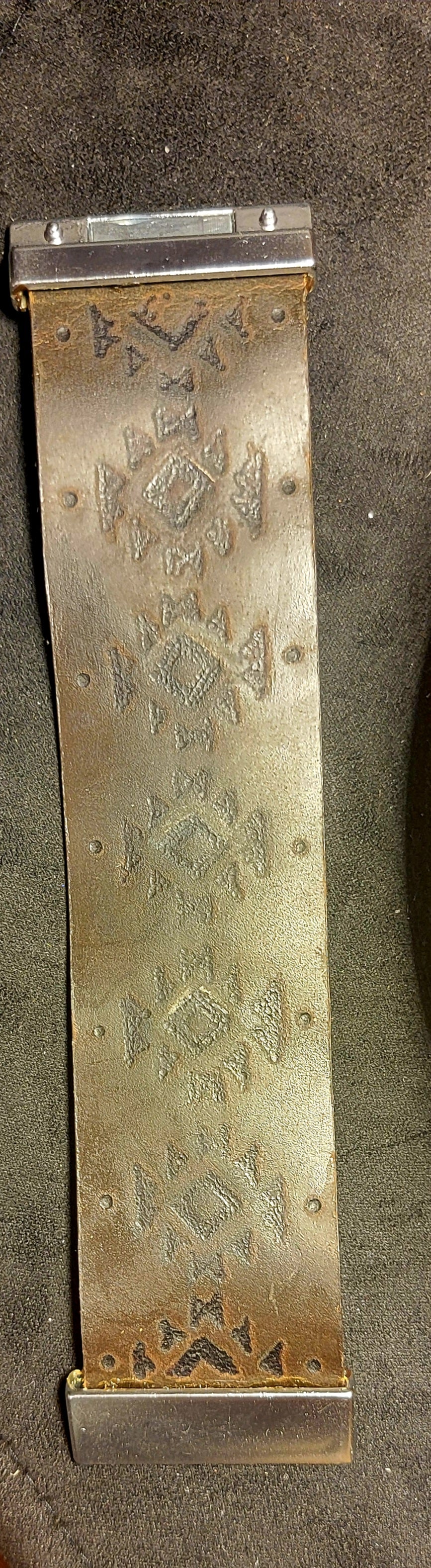 Bracelet - Leather Hand Burned