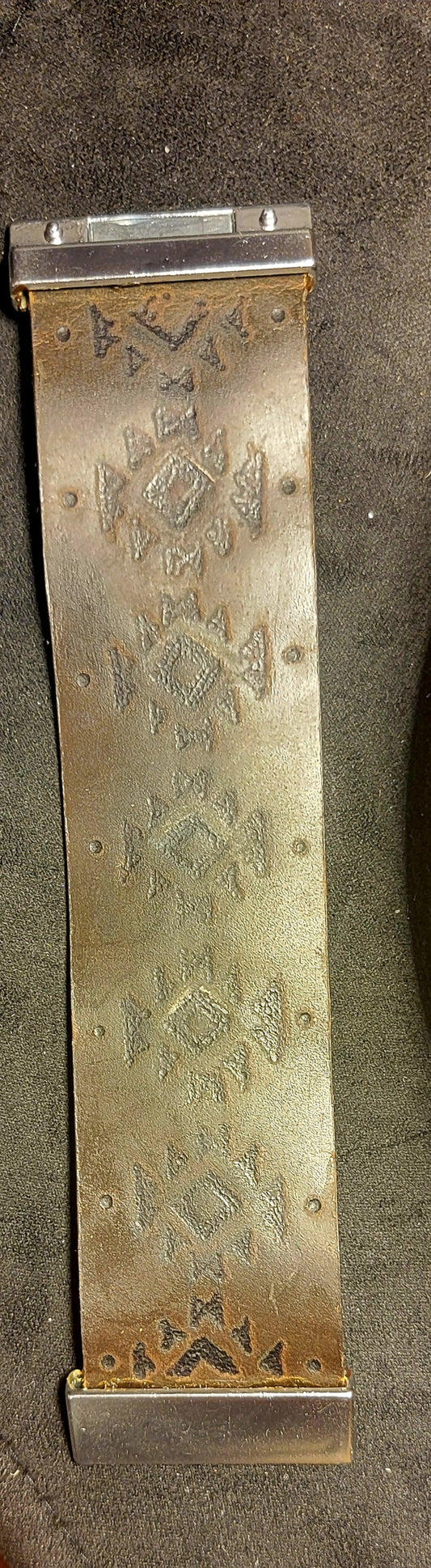 Bracelet - Leather Hand Burned