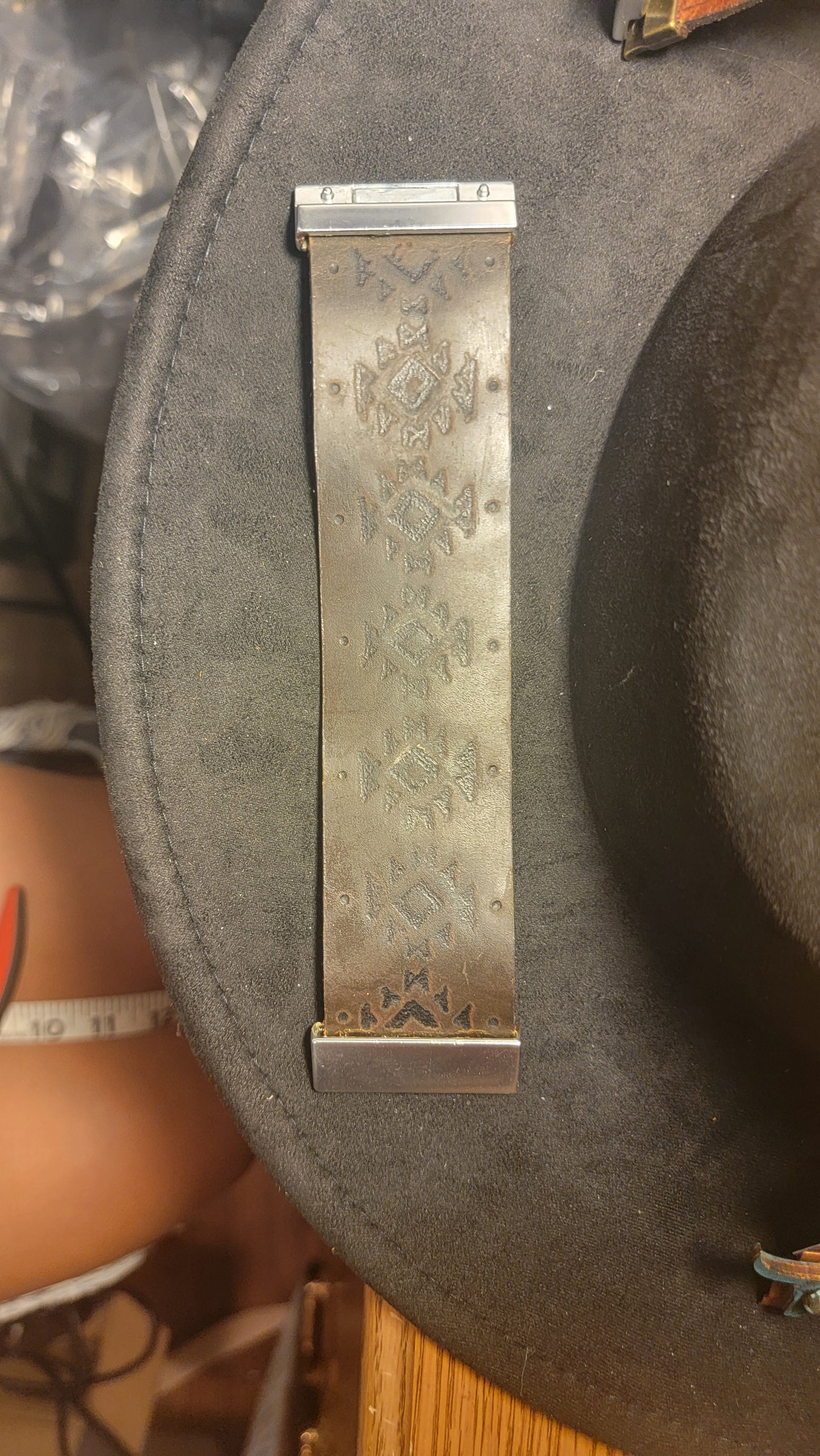 Bracelet - Leather Hand Burned