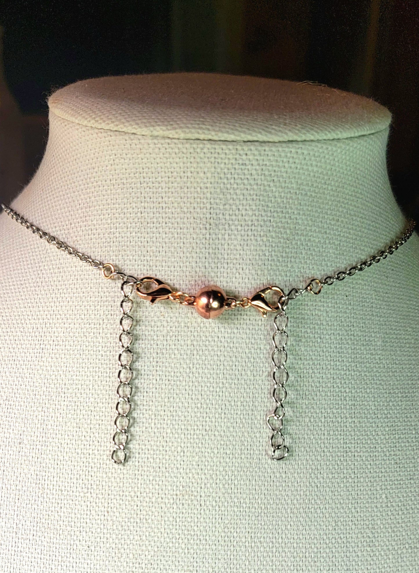 Necklace- Turquoise, Copper and Silver